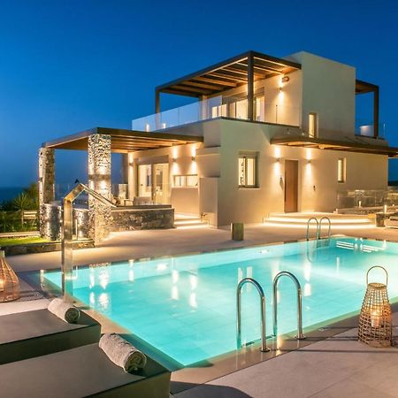 Kymo Instyle Villa - Sea View Private Pool Jacuzzi Kokkini Hani Eksteriør bilde
