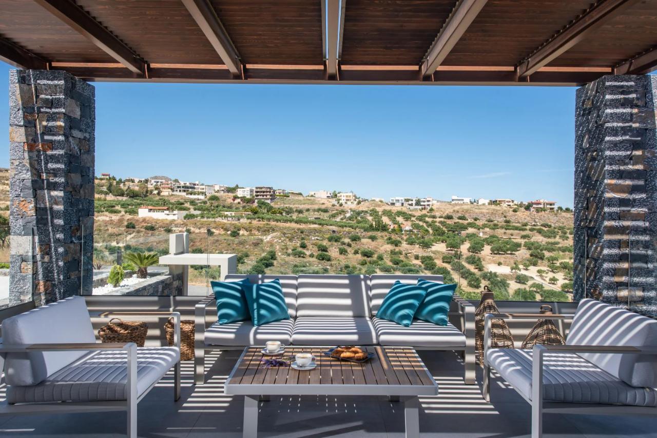 Kymo Instyle Villa - Sea View Private Pool Jacuzzi Kokkini Hani Eksteriør bilde