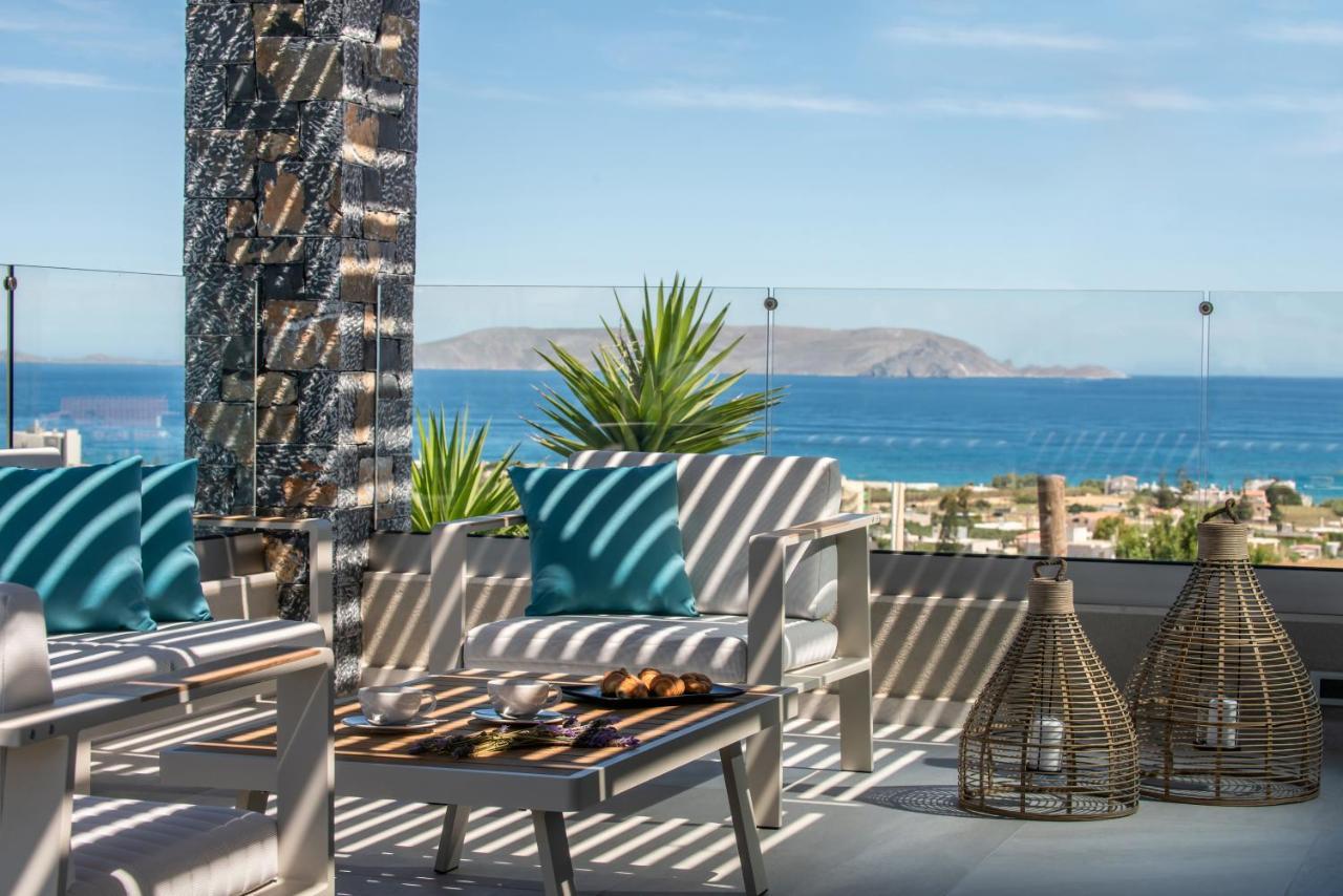Kymo Instyle Villa - Sea View Private Pool Jacuzzi Kokkini Hani Eksteriør bilde