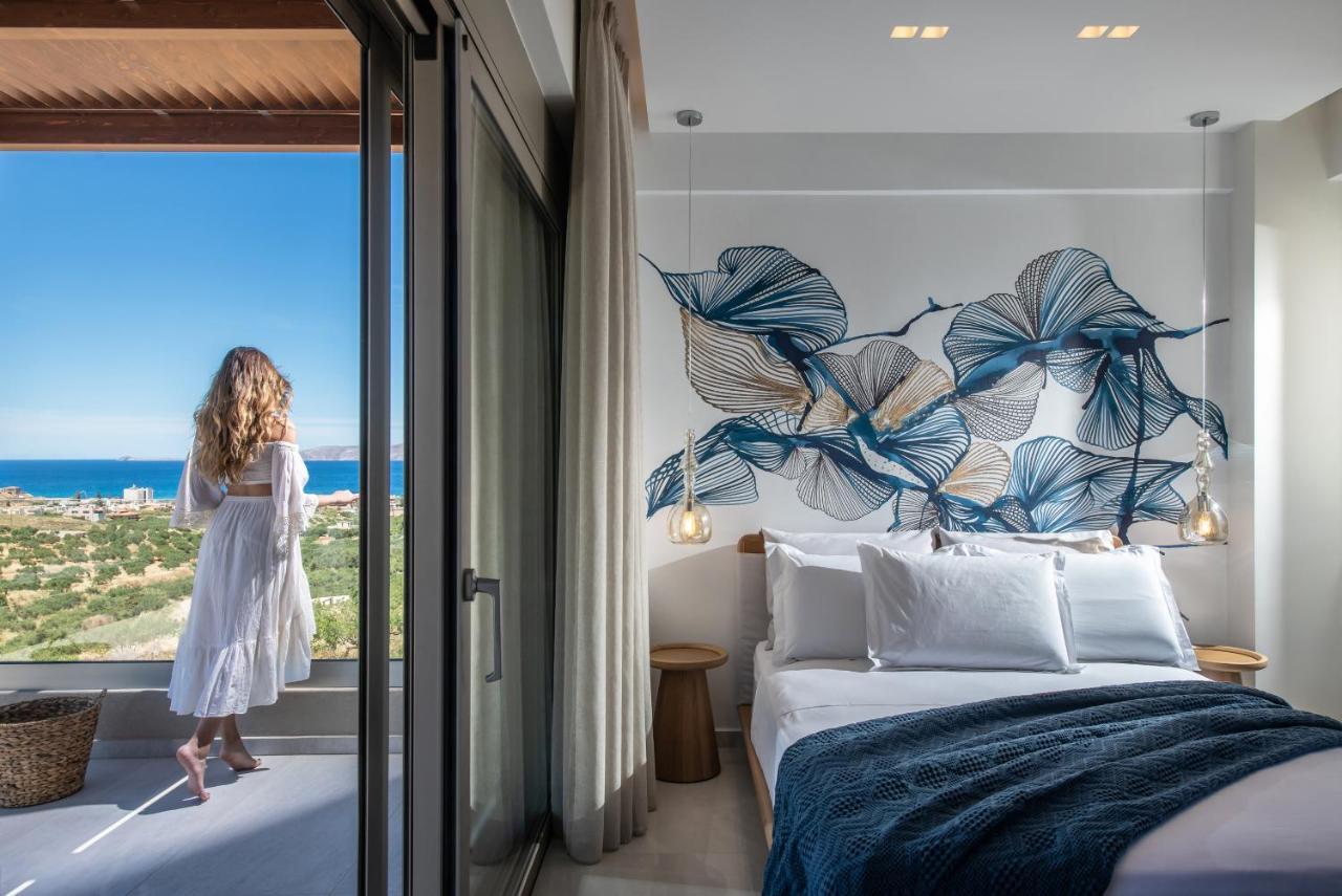 Kymo Instyle Villa - Sea View Private Pool Jacuzzi Kokkini Hani Eksteriør bilde